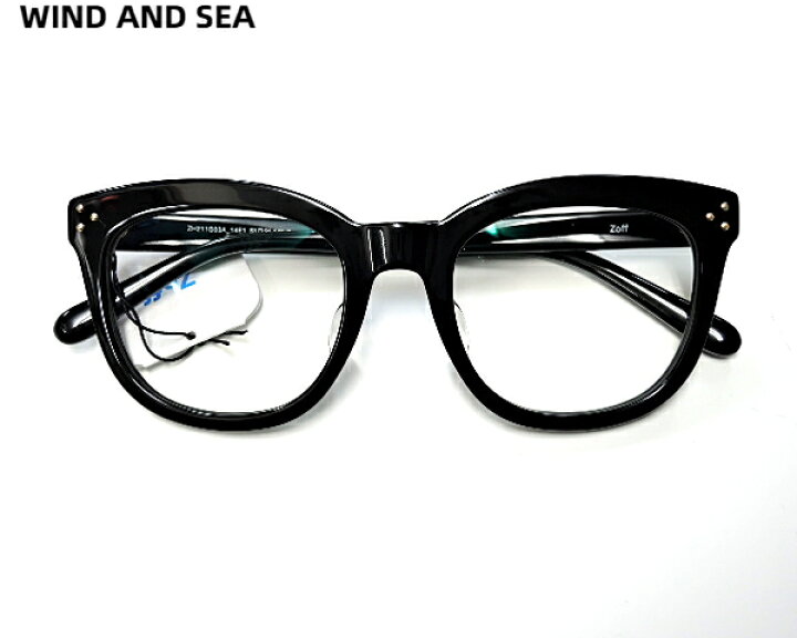 楽天市場】【ZOFF × WIND AND SEA 2ND SUNGLASSES C / BLACK ZH211G03  