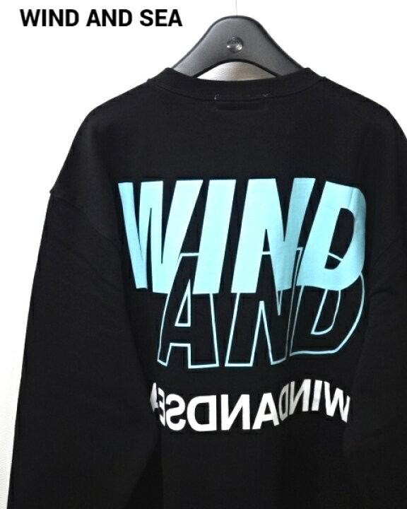 楽天市場】L【WIND AND SEA Y&S WDS Custom Sweatshirt 10oz / BLACK 