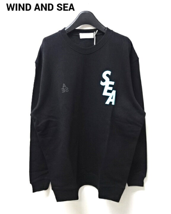 楽天市場】L【WIND AND SEA Y&S WDS Custom Sweatshirt 10oz / BLACK 
