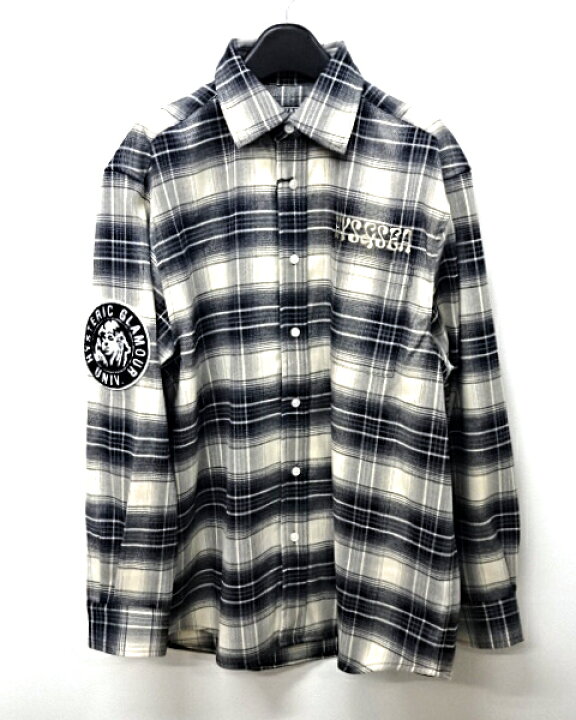 WIND AND SEA × ヒステリックグラマー ネルシャツ L used美品 