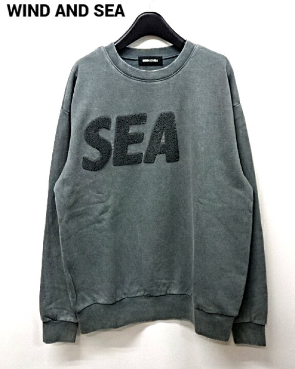 楽天市場】【WIND AND SEA SEA CHENILLE EMB SULFUR CREW NECK  