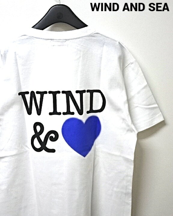 楽天市場】【WIND AND SEA LOGO TEE(HEART) / WHITE ウィンダンシー T  