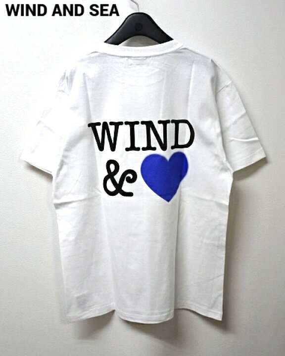 楽天市場】【WIND AND SEA LOGO TEE(HEART) / WHITE ウィンダンシー T 