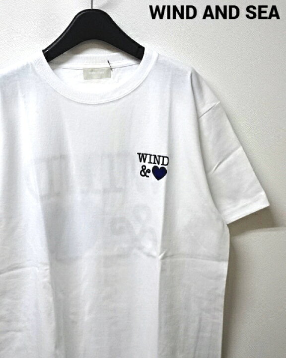 楽天市場】【WIND AND SEA LOGO TEE(HEART) / WHITE ウィンダンシー T 