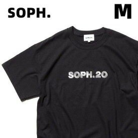 M【SOPH.20 TEE SOPH. x Tom Hingston ソフ x トム ヒングストン 20周年記念 ロゴ Tシャツ BLACK 黒 ブラック SOPHNET. ソフネット】