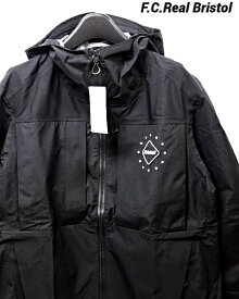 L ￥63,800【F.C.Real Bristol 3LAYER UTILITY TEAM JACKET FCRB-222038 BLACK F.C.R.B. 3レイヤー ユーティリテー チームジャケット】