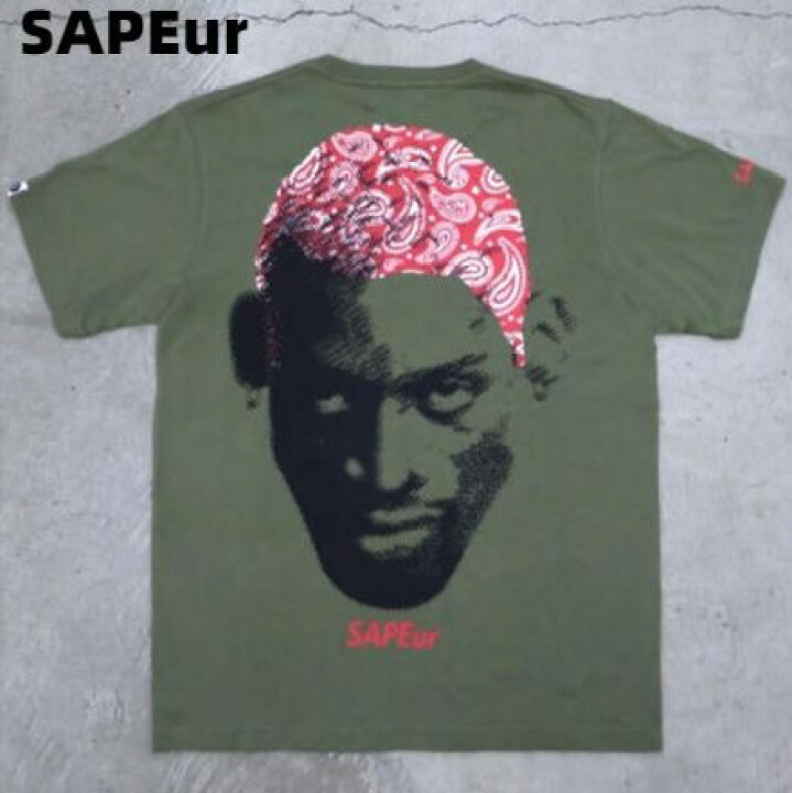 楽天市場】#人気 L【SAPEur 5th anniv. REDPaisleyHead S/S Tshirt  
