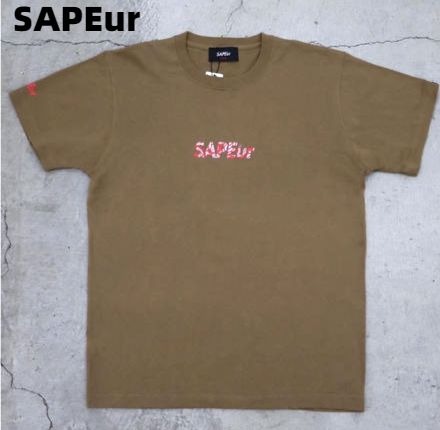 楽天市場】人気 L【SAPEur 5th anniv. REDPaisleyHead S/S Tshirt
