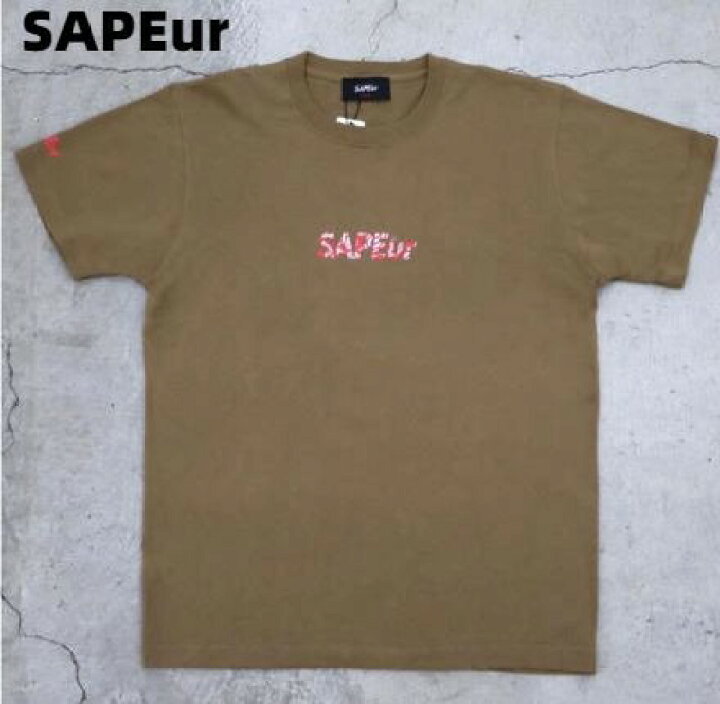 楽天市場】人気 L【SAPEur 5th anniv. REDPaisleyHead S/S Tshirt  