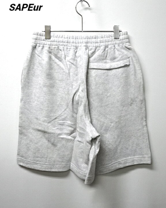 楽天市場】M【SAPEur VINTAGE SWEAT SHORTS BASKETMAN GRAY サプール  