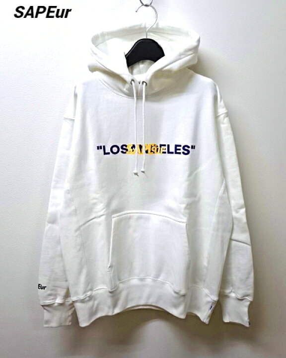 楽天市場】M【SAPEur LSTIGER HEAD HOODIE WHITE LOSANGELES サプール  
