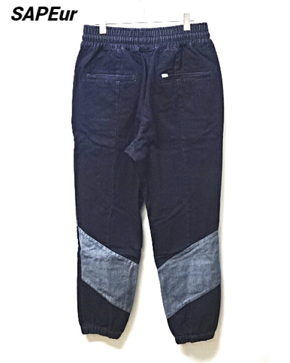 楽天市場】M【SAPEur DENIM TRACK PANTS INDIGO サプール デニム  