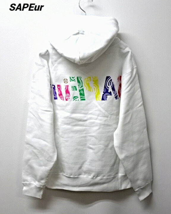 楽天市場】S【SAPEur MULTI BANDANA LOGO HOODIE White サプール  