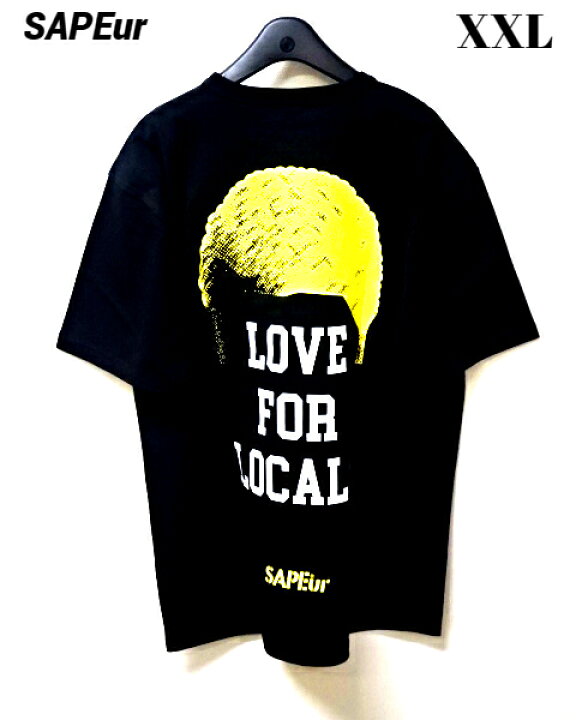 楽天市場】XXL【SAPEur LOVE FOR LOCALS TOKYO S/S TEE BLACK サプール 