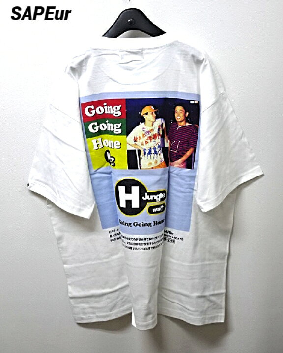 楽天市場】XXL【SAPEur × MASATOSHI HAMADA G.G.H S/S TEE WHITE  