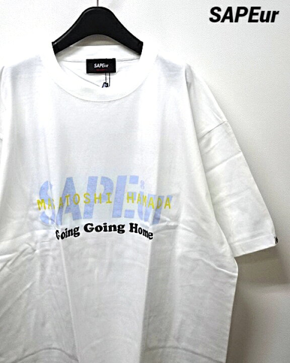 楽天市場】XXL【SAPEur × MASATOSHI HAMADA G.G.H S/S TEE WHITE 