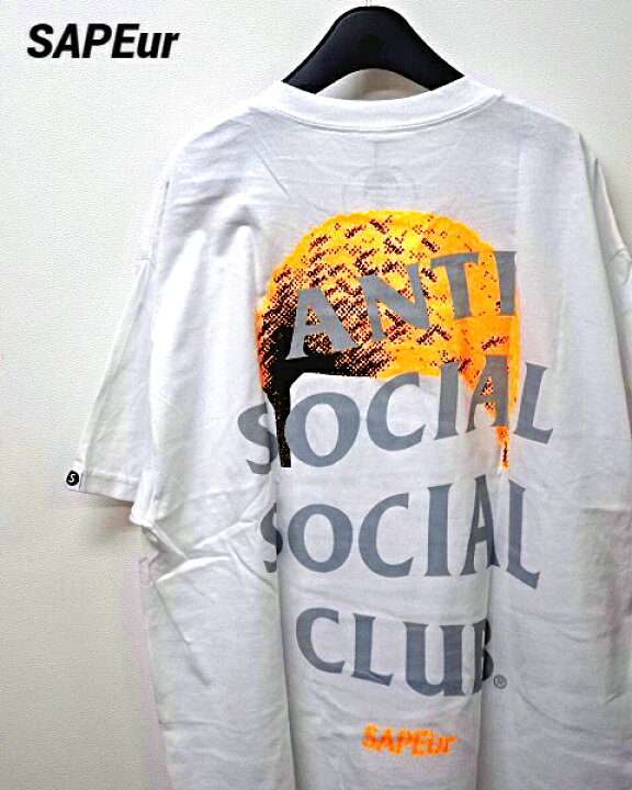 楽天市場】XL【SAPEur ANTI SOCIAL SOCIAL CLUB S/S TEE WHITE/ORENGE  