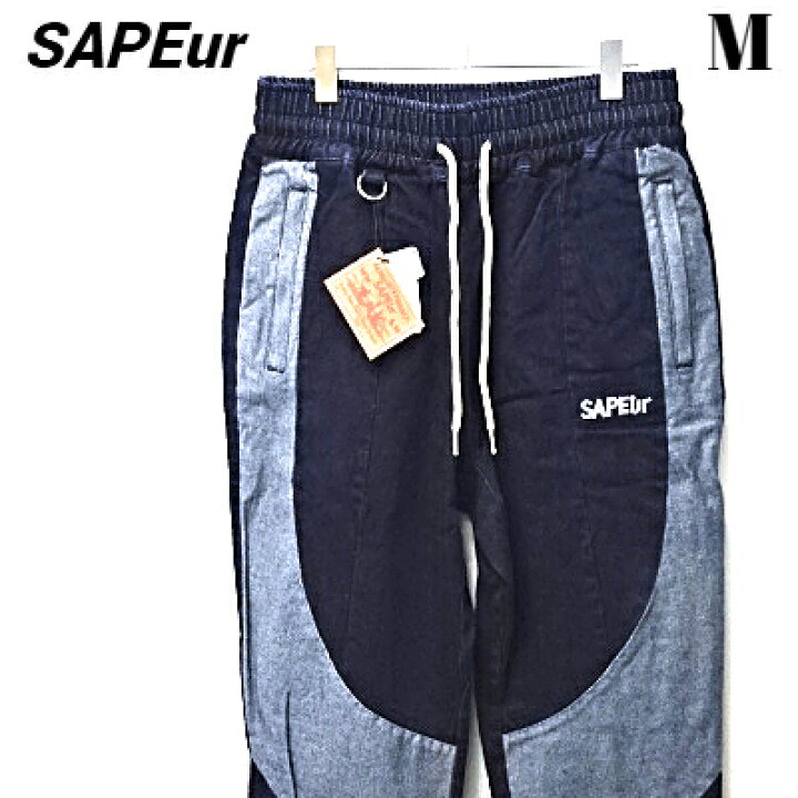 楽天市場】M【SAPEur DENIM TRACK PANTS INDIGO サプール デニム 