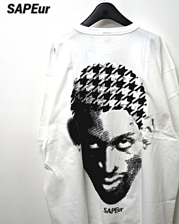楽天市場】XXL【SAPEur HOUNDS TOOTH HEAD S/S TEE WHITE サプール T  