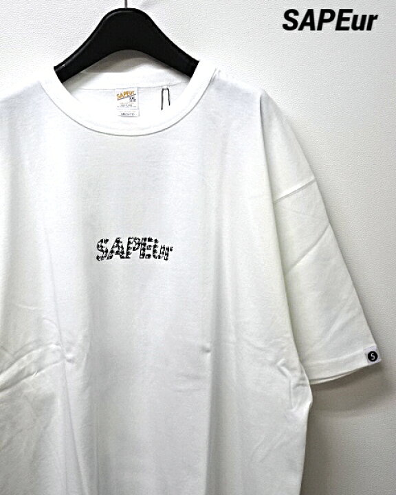 楽天市場】XXL【SAPEur HOUNDS TOOTH HEAD S/S TEE WHITE サプール T  