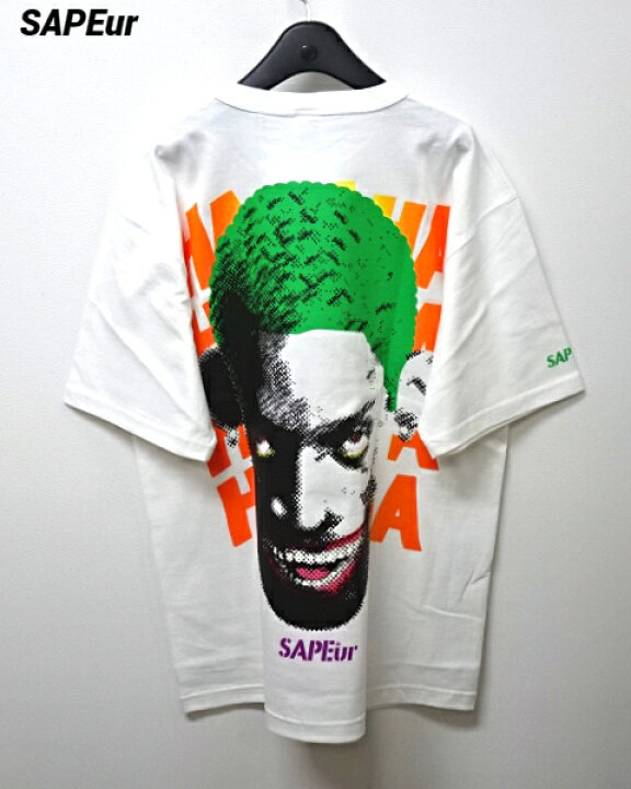 楽天市場】【SAPEur Harlequin S/S TEE White サプール Tシャツ  
