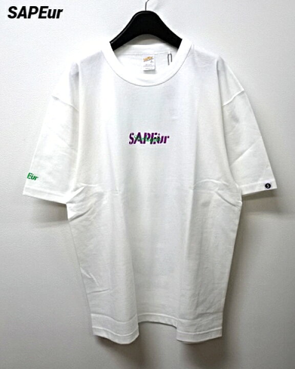 楽天市場】【SAPEur Harlequin S/S TEE White サプール Tシャツ  