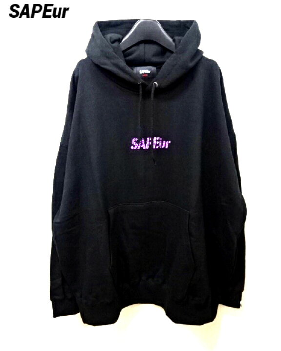 楽天市場】【SAPEur PURPLE LEOPARD HEAD HOODIE BLACK サプール  