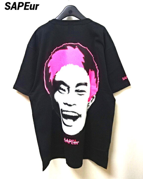 楽天市場】【SAPEur × MASATOSHI HAMADA 印鑑LOGO S/S TEE BLACK  