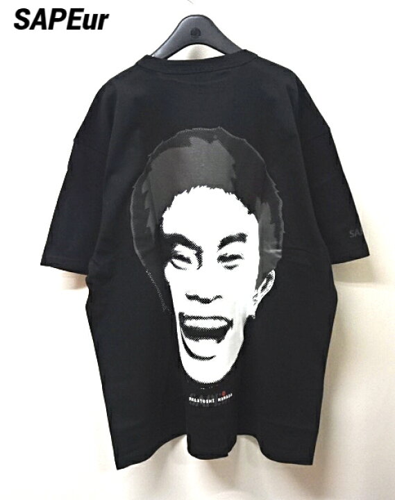 楽天市場】【SAPEur×MASATOSHI HAMADA 印鑑LOGO S/S TEE BLACK  