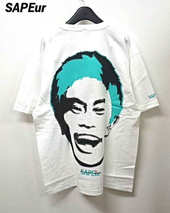 楽天市場】【SAPEur×MASATOSHI HAMADA 印鑑LOGO S/S TEE WHITE/MINT 