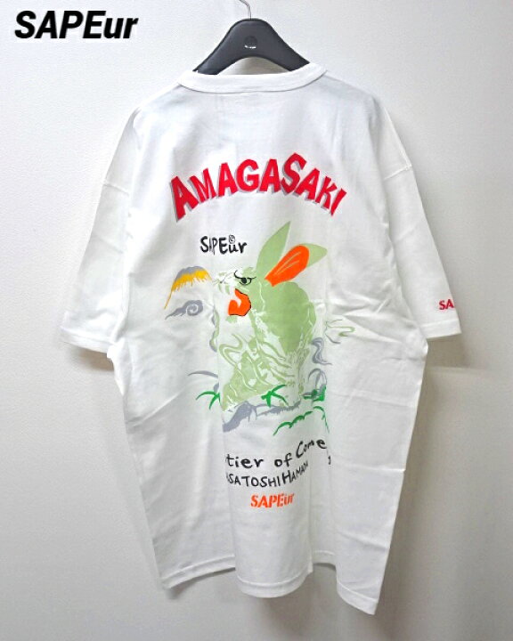 楽天市場】【ツッコミ吠えウサギ SAPEur×MASATOSHI HAMADA S/S TEE 