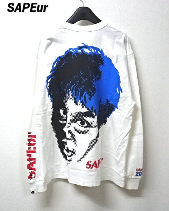 楽天市場】【SAPEur × MASATOSHI HAMADA BLUE HEAD HAMADA L/S TEE 