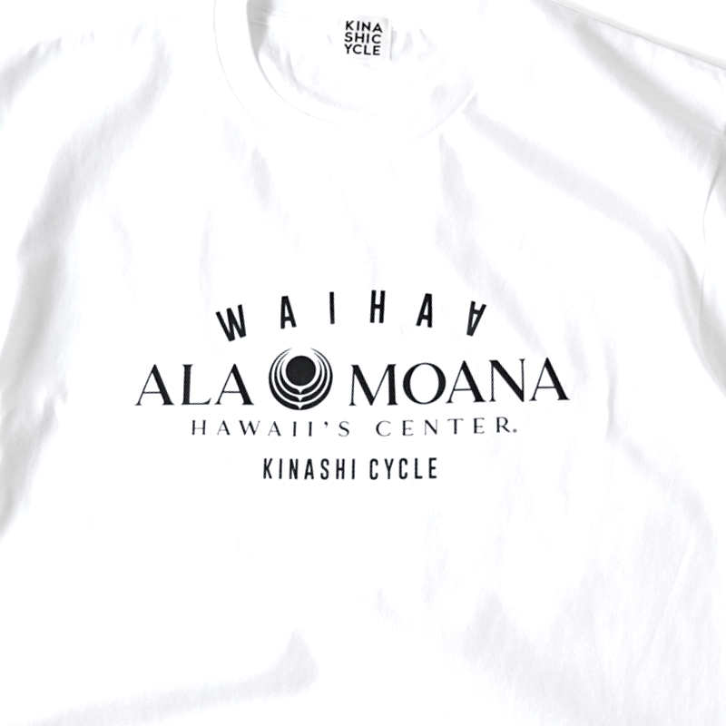 楽天市場】L【KINASHI CYCLE Tシャツ（ALAMOANA×木梨サイクル）WHITE