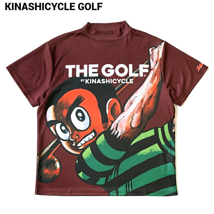 楽天市場】【KINASHI CYCLE GOLF モックネック（プロゴルファー猿 