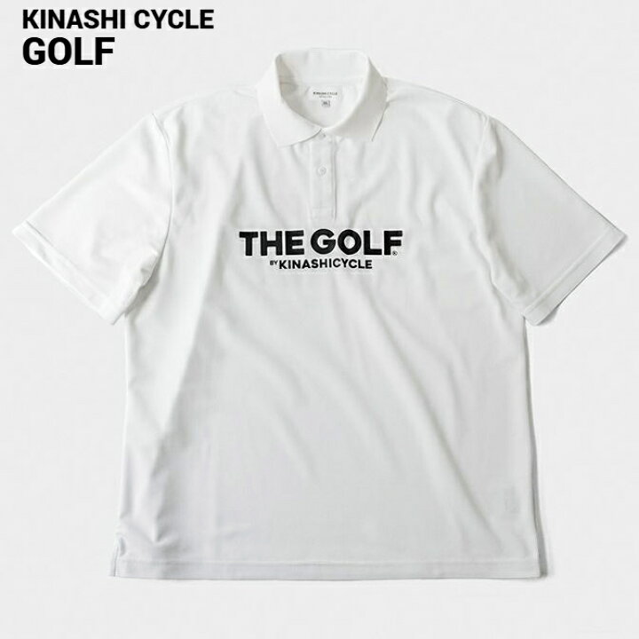 楽天市場】#人気【KINASHI CYCLE GOLF ポロシャツ(thank) WHITE Thank 