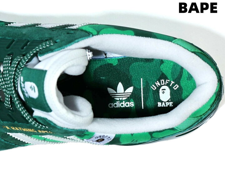 楽天市場】9 1/2(27.5cm)【adidas BAPE X UNDFTD X ADIDAS ZX 8000 