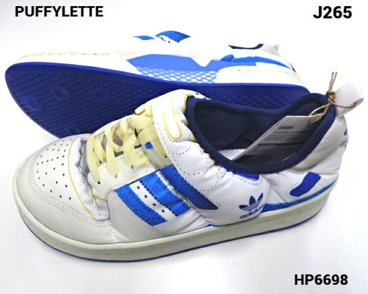 楽天市場】US8(26.5cm)【adidas PUFFYLETTE HP6698 FTWWHT/ROYBLU  