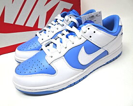【W NIKE DUNK LOW ESS DJ9955-101 WHITE/UNIVERSITY BLUE-CONCORD ウィメンズ ナイキ ダンク ロー ユニバーシティー】