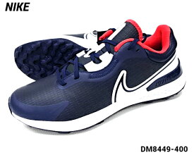 【NIKE GOLF INFINITY PRO 2 W DM8449-400 MIDNIGHT NAVY/WHITE-TRACK RED ナイキ ゴルフ シューズ インフィニティー プロ 2 W ネイビー】