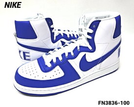 国内正規品【NIKE TERMINATOR HIGH FN6836-100 WHITE/GAME ROYAL ナイキ ターミネーター ハイ ホワイト/ゲーム ロイヤル スニーカー】