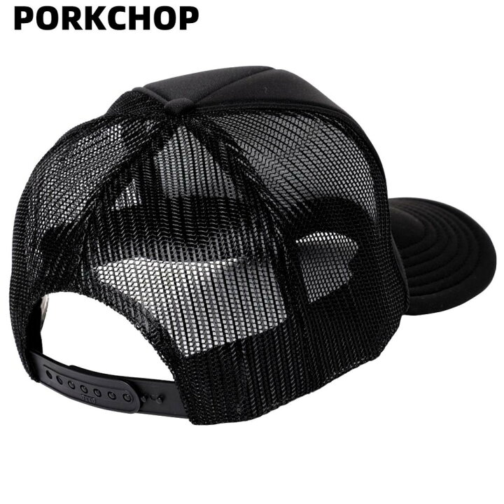 楽天市場】#人気【PORKCHOP GARAGE SUPPLY BLOCK LOGO CAP BLACK 