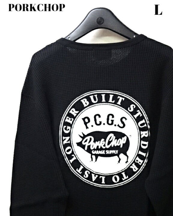 楽天市場】L【PORKCHOP GARAGE SUPPLY CIRCLE PORK THERMAL HEAVY 