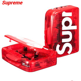 【Supreme IT'S OK TOO Cassette Player Red シュプリーム カセットプレーヤー レッド 2022ss】