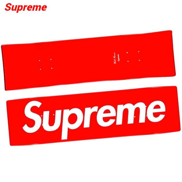 楽天市場】【Supreme Uncut Box Logo Skateboard Deck Red 