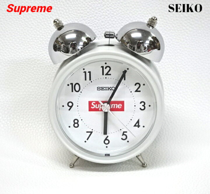 楽天市場】【Supreme Seiko Alarm Clock White シュプリーム セイコー 