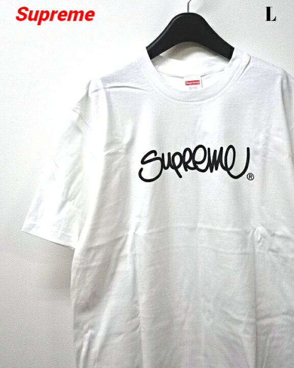 楽天市場】L【Supreme Handstyle Tee White シュプリーム ハンド 