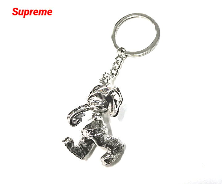 楽天市場】【Supreme Elephant Keychain Silver シュプリーム キー 