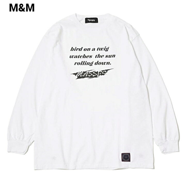 楽天市場】XL【M&M CUSTOM PERFORMANCE M&M × MASSES PRINT L/S T 