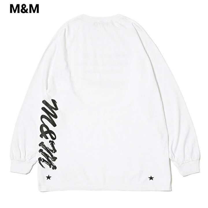 楽天市場】XL【M&M CUSTOM PERFORMANCE M&M × MASSES PRINT L/S T 