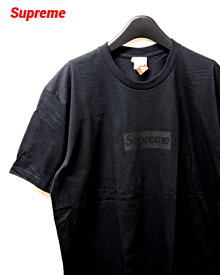 L【Supreme Tonal Box Logo Tee Black シュプリーム トーナル ボックスロゴ Tシャツ ブラック 2023ss】
